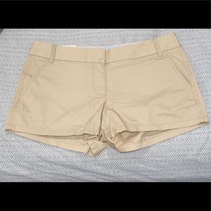 J Crew khaki Chino City Fit shorts